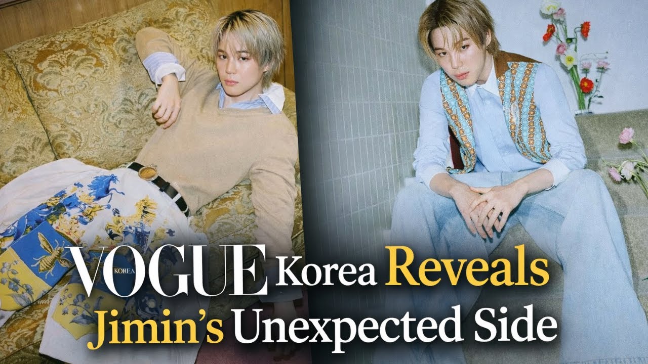 Почему эта студийная фотография Чимина производит ТАКОЕ сильное впечатление?Последние новости Vogue!