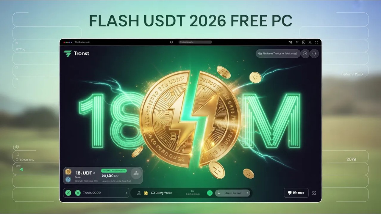 🚨 Flash USDT 2026 FREE – 18M TRC20 Instant PC | 1200 Days Stable 🔥💰