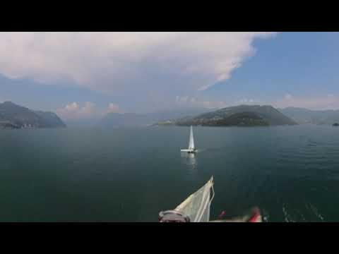 ⁣Trying new sails on an A Cat Foiling (360° Video)