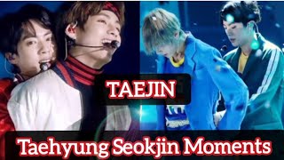 TAEJIN Taehyung Seokjin Moments 🥰