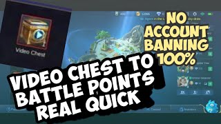 MOBILE LEGENDS - CONVERT VIDEO CHEST TO BATTLE POINTS [ NO BANNED ACCOUNT and NO GLITCH ] screenshot 2