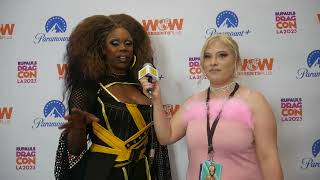 Honey Davenport Interview at RuPaul's DragCon 2023 by OnTheSpotInterviews 105 views 1 year ago 4 minutes, 55 seconds