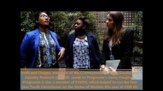 Day 5: Progressio reports from CSW in New York