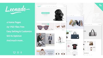 Leonado - Multi-Concepts WooCommerce WordPress Theme | Themeforest Website Templates and Themes