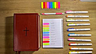 Creating A Prayer Bible : Prayer Bible Process Video