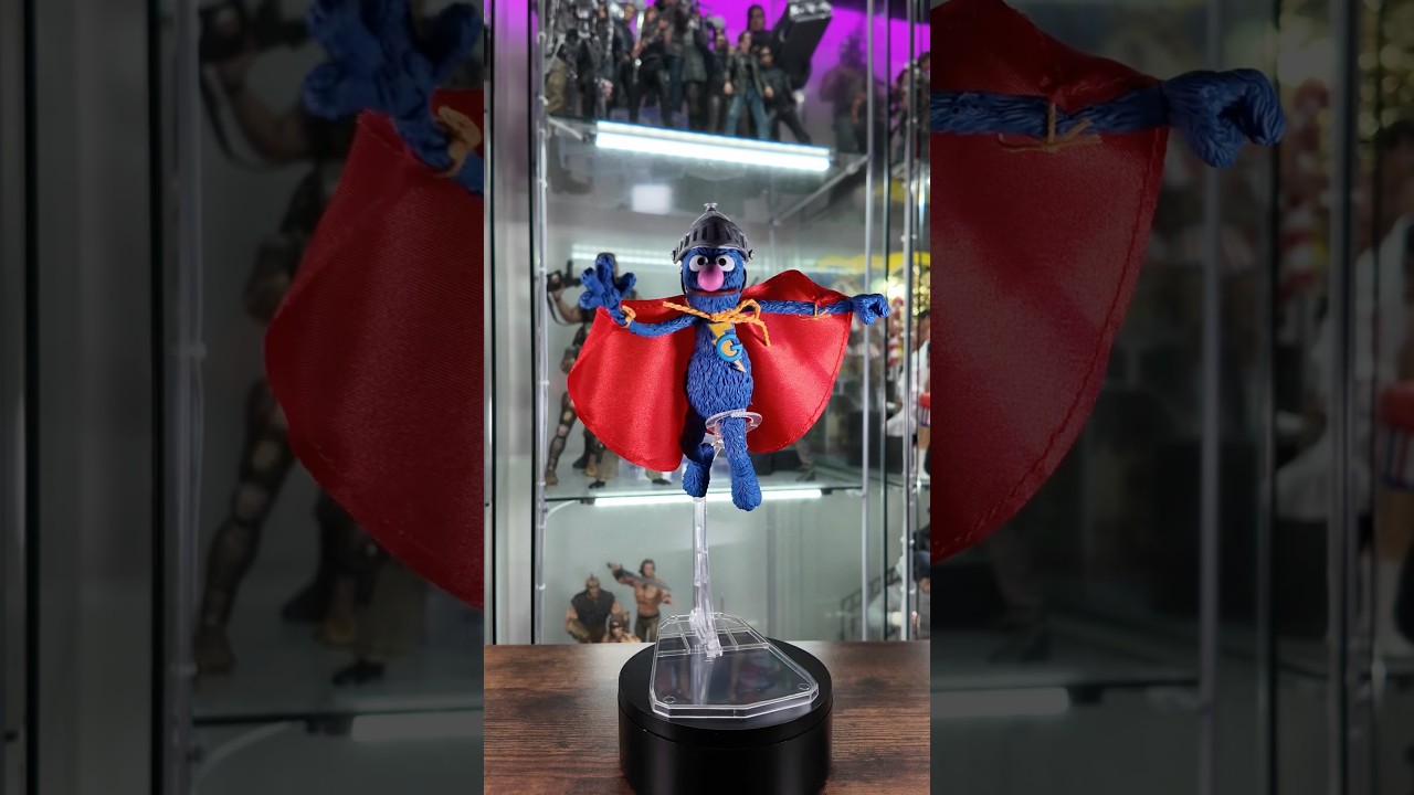 YOU WON’T BELIEVE THIS IS A SESAME STREET FIGURE 😳