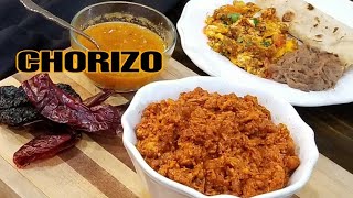 BEST HOMEMADE CHORIZO | With Chorizo and Egg Breakfast ❤