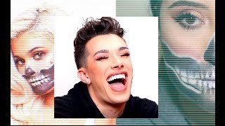 Recreating James Charles and Kylie Jenner's Halloween skull collaberation
