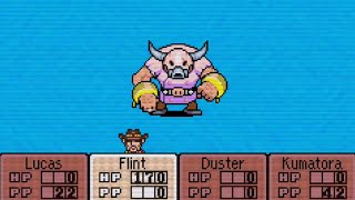 Mother 3 - Hard Mode Solo Run With Flint - Fight #15: Fierce Pork Trooper