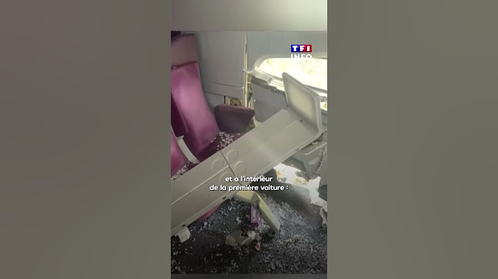 😯 Un TGV percute la benne d'un tracteur restée coincée sur un passage à niveau