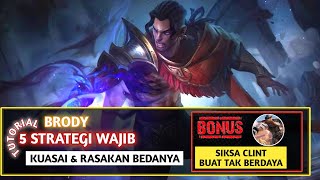 5 Strategi Wajib Brody, Kuasai Dan Rasakan Bedanya | Build Teesakit Brody Top 1 Global 2021