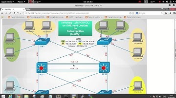 UNL-Switching Lab (EtherChannel, Trunking, VTP, VLAN, Access Port, Inter-VLAN, STP, Tuning STP)