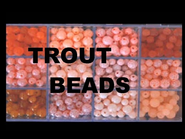 TROUT BEADS - artificial egg imitations 