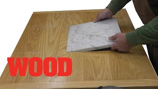 How to Inlay a Tile into a Tabletop  WOOD magazine