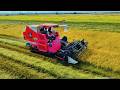 Kubota DC108X Combine Harvester in Action | Professional Rice Harvesting