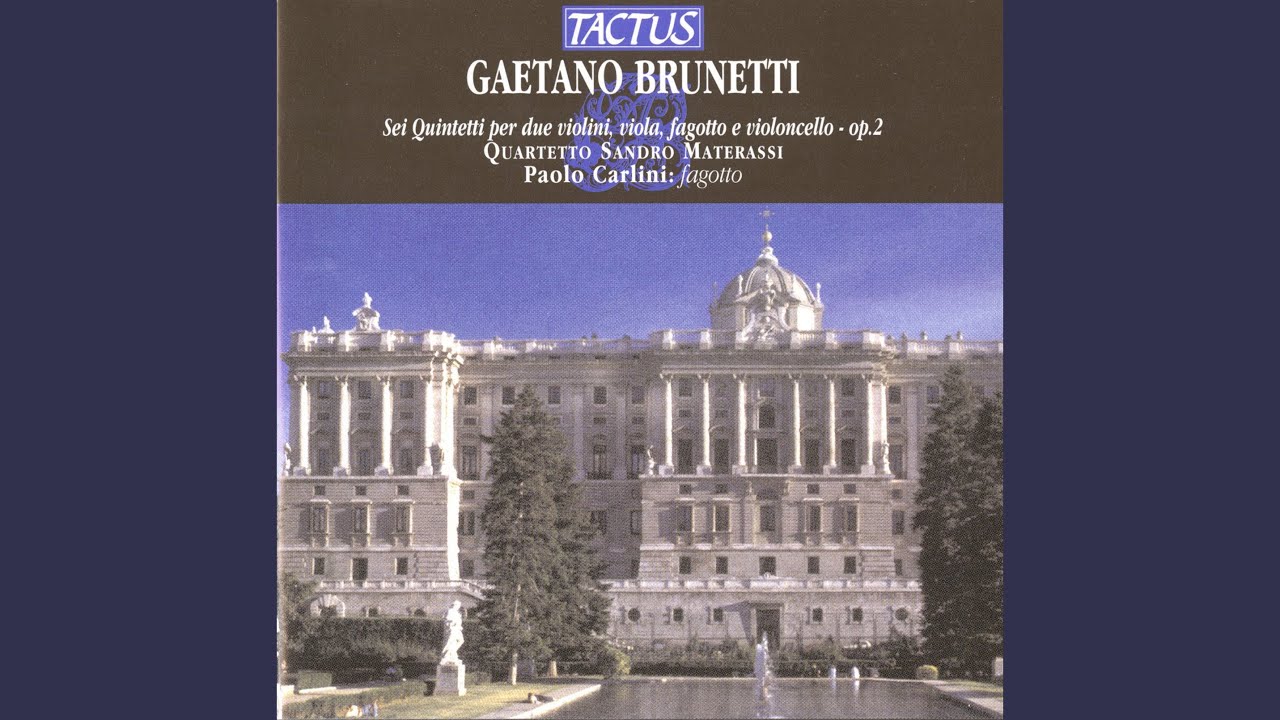 Quintet No. 1 for 2 Violins, Viola, Bassoon and Cello, Op. 2: III. Andante