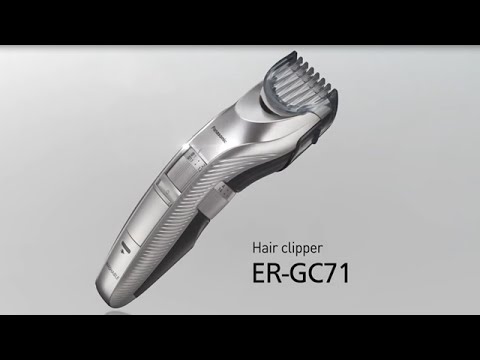 Panasonic ER-GC71 Hair Clipper - How to Cut Hair