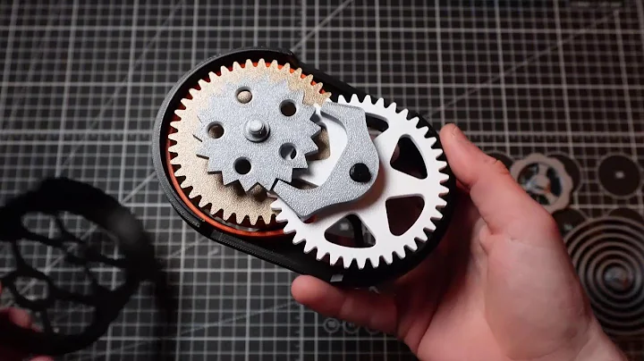 3D Printed Spring Motor - Clockbox V1