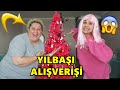 MARKET ALIŞVERİŞİ !! PEMBE YILBAŞI AĞACI ALDIK😱