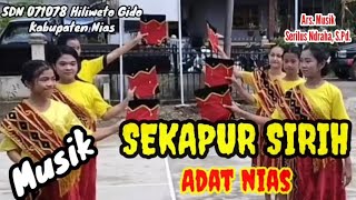 Musik Tari Famalega Afo / Sekapur Sirih Adat Nias.