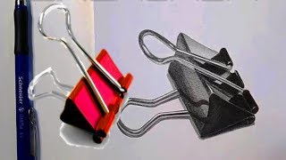 Как нарисовать КАНЦЕЛЯРСКИЙ ЗАЖИМ КАРАНДАШОМ! Учимся рисовать Карандашом! Как Научиться РИСОВАТЬ Как нарисовать КАНЦЕЛЯРСКИЙ ЗАЖИМ КАРАНДАШОМ! Учимся рисовать Карандашом! Как Научиться РИСОВАТЬ