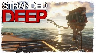 Stranded Deep | BUILDING A RACE BOAT | Lost In Paradise Ep.7