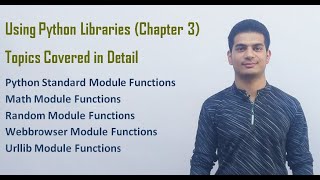 Using Python Libraries | Class 12 Computer Science with Python (Video 22)