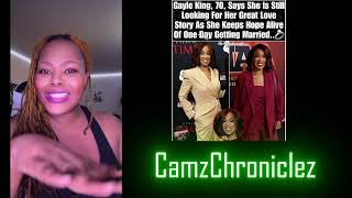 GAYLE KING @ 70 IS STILL LOOKING FOR LOVE!!💖