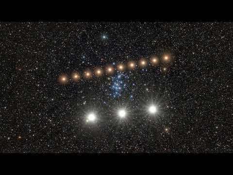 Marte e Venere “rontano” l’ammasso dell’alveare in un raro allineamento celeste