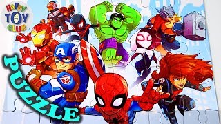 Marvel Super Hero Puzzle Spiderman Ironman Hulk (Puzzle For Kids) screenshot 2