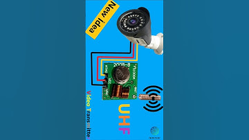 How to Make a UHV Television Transmitter #shorts #zaferyildiz #shorts