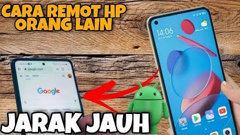 cara remot atau kontrol hp orang lain dari jarak jauh dengan aplikasi teamviewer