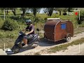 ✅ДОМ НА КОЛЕСАХ⛺🛵 ДЛЯ МОТО СВОИМИ РУКАМИ(camper for moto)