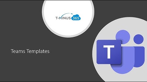 Microsoft Teams Templates