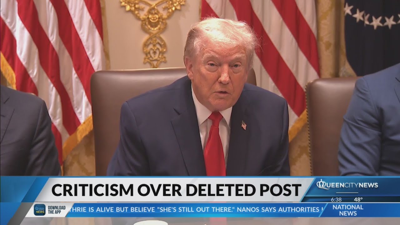 Trump faces criticism for deleted post with Obamas as primates