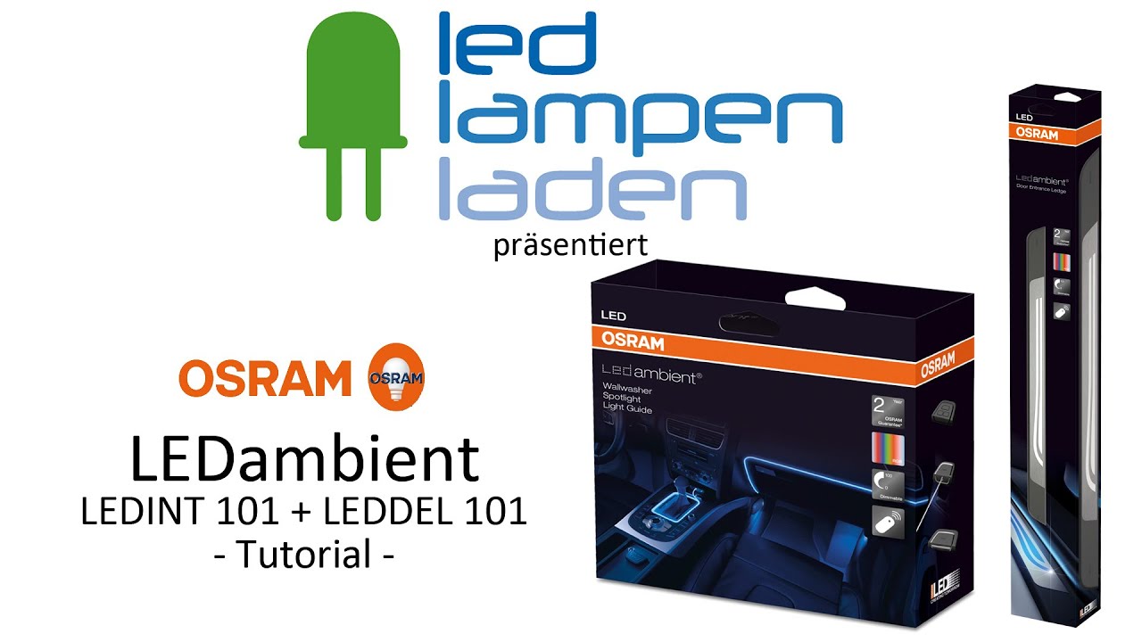 OSRAM LED Lampen Automotive OSRAM LEDAmbient DE