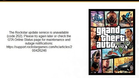 GTA5 code 202 error fix solution