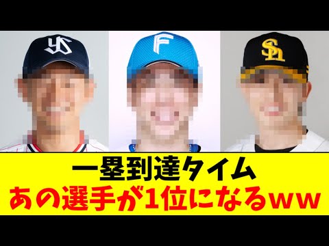 [Speed] 2025 first base reaching rankings, unexpected player takes first place lol