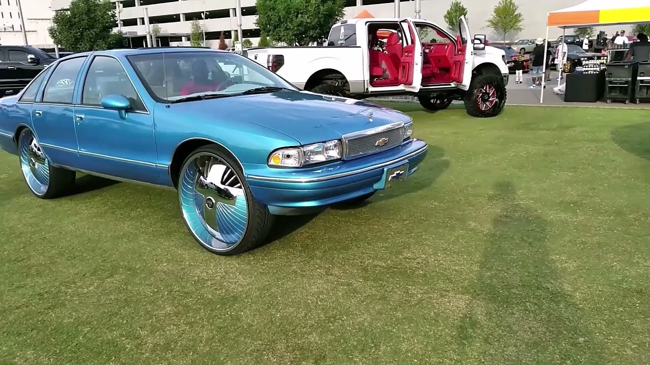 Chevy Caprice on Dub Bless Floaters - YouTube