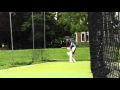 Ciaran Hosty in the nets - Edgware CC (June 13 2015)