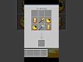 Minecraft me Craft a customize golden trident #minecraft #mcpe #shorts