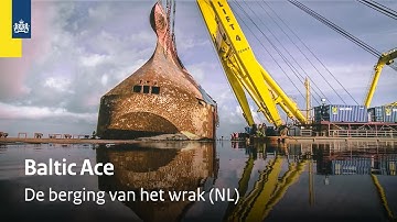 De berging van het wrak van de Baltic Ace | Rijkswaterstaat