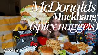 Trying McDonald’s NEW Spicy McNuggets 🌶️🍗 …They Forgot My Sauce 😭 | Mukbang