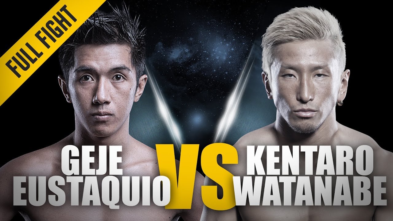 ONE: Full Fight | Geje Eustaquio vs. Kentaro Watanabe | Flyweight Face-Off | June 2014