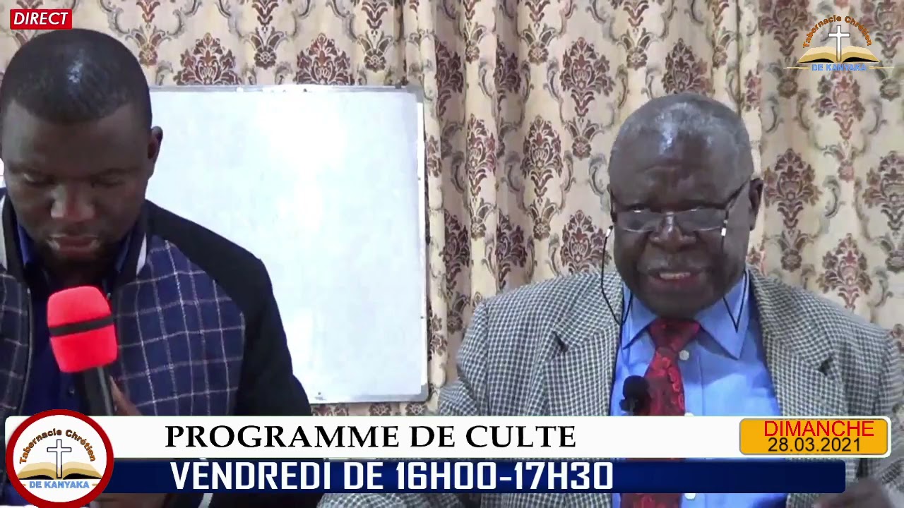 DIMANCHE 28 MARS 2021  FR MWAMBA ILUNGA  THEME :