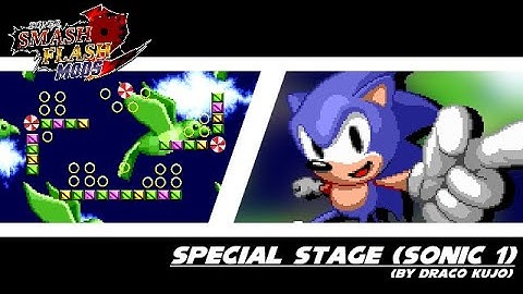 SSF2 Mods Showcase: Special Stage (Sonic 1) (by Draco Kujo)