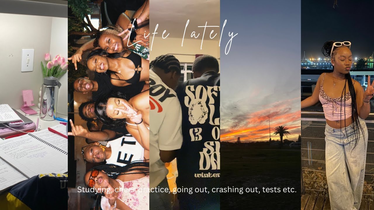 Life lately [ Uni edition ] Life update, Studying, Going out, Tests,Dates etc.SOUTH AFRICAN YOUTUBER