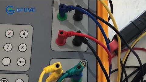 GF312D1 HANDHELD THREE PHASE ENERGY METER CALIBRATOR