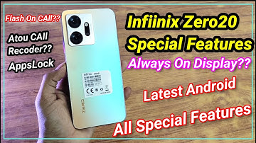 Infinix Zero 20 Special Features | Display Always On | Applockb |  Infinix Zero 20 Tips&Tricks