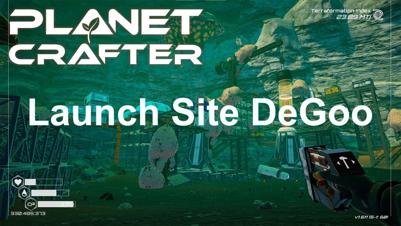 Planet Crafters Toxicity #8 Launch Site DeGoo